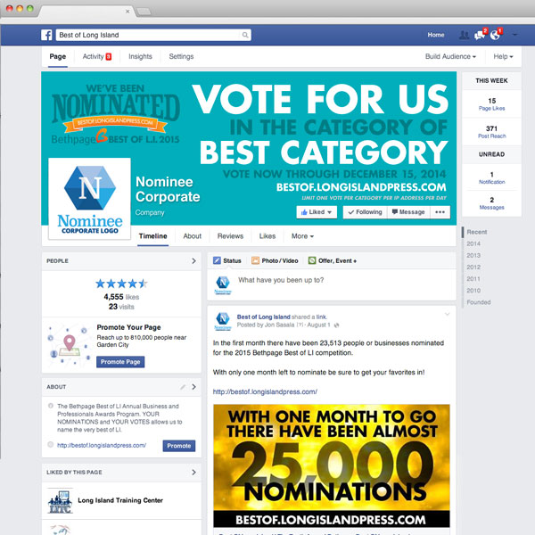 2015 facebook promotional cover