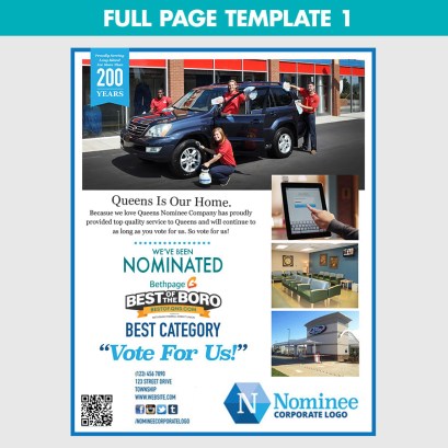 full page nomination template 1