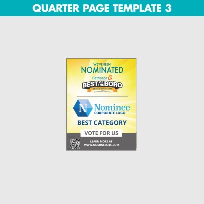 quarter page nomination template 3