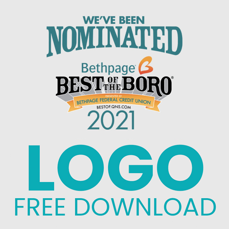 We've been nominated logo 2021
