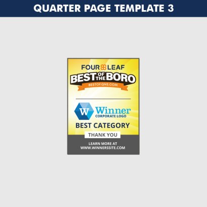 quarter page ad template 3